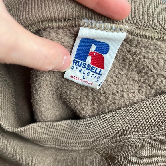 Vintage brown russell crewneck - Picture 2 of 4